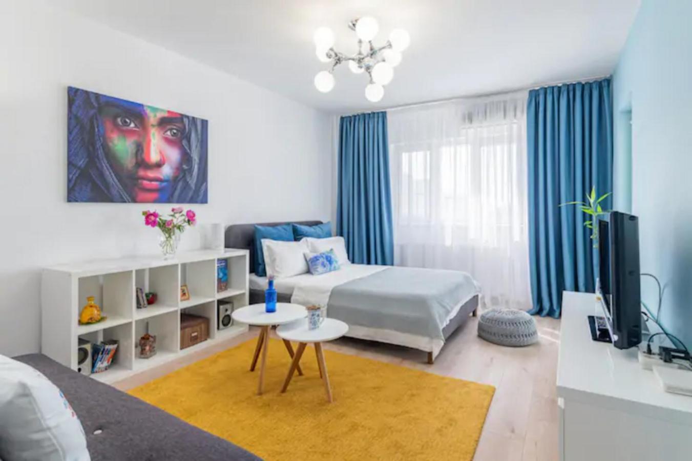 Cosy & Chic Studio Close By Victoria Square Bukarest Kültér fotó